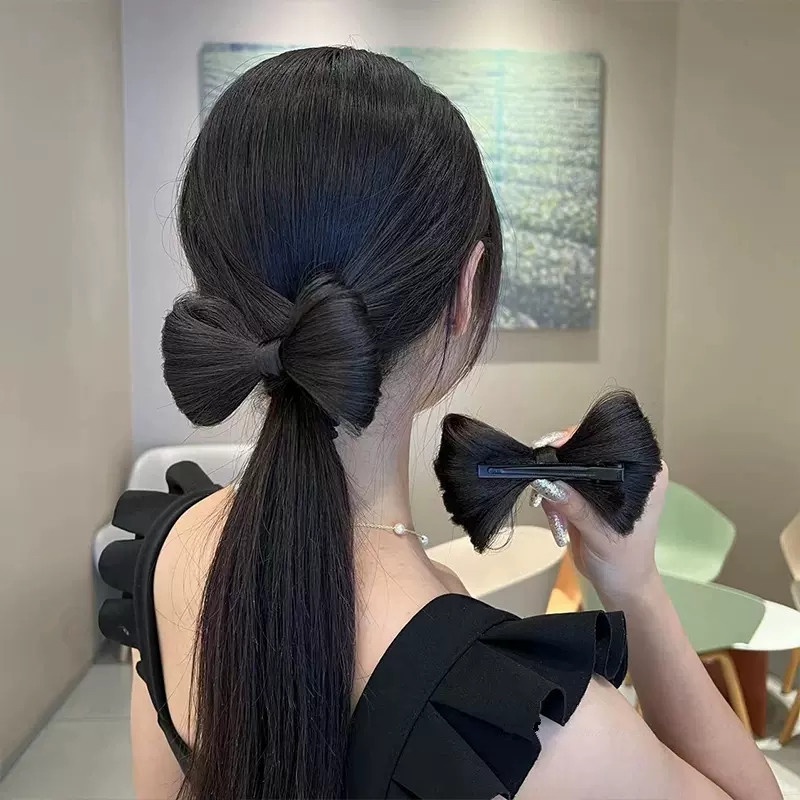 แฟชั่นเกาหลีอารมณ์ใหม่วิกผมสวยโบว์กิ๊บติดผมริบบิ้นที่สวยงามกิ๊บติดผมกิ๊บเครื่องประดับผมขนาดใหญ่