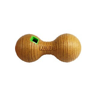 [KONG] Bamboo Feeder Dumbbell / ของเล่นสุนัขแบบโต้ตอบ / ของเล่นจมูกสุนัข