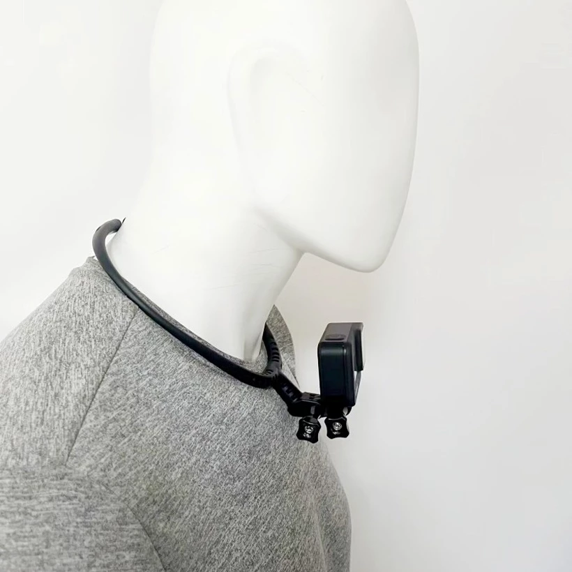 ขายึดคล้องคอ Neck Camera Holder Mount for GoPro Hero 13/12/11/10/9/8/7/6/5/4 และโทรศัพท์ ทุกรุ่น วัสดุABS thumbnail 5