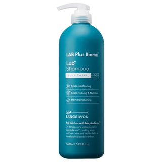 Dr.Banggiwon Lab plus Biome Blue Label Shampoo 1000ml / Scalp Deep Cleansing Anti Hair Loss Shampoo
