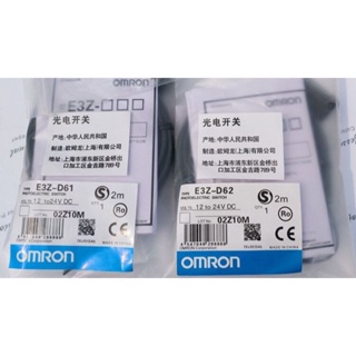 ใหม่ OMRON photoelectric switch E3Z-D61 E3Z-D62 E3Z-D81 E3Z-D82 เซ็นเซอร์(ของแท้)ออกบิลได้✅️