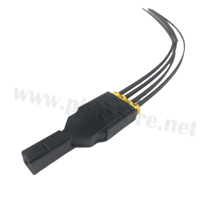 อุปกรณ์แยกสายไฟเบอร์ FTTH 4core แบบมีสาย 30cm