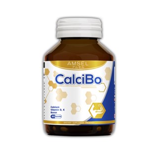 Amsel CalciBo แอมเซล แคลซิโบ ช่วยให้กระดูกและฟันแข็งแรง 30 แคปซูล)