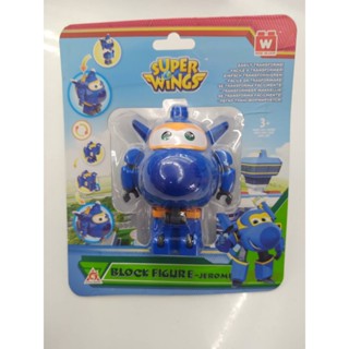 Super Wings Blocks Figure -Jerome ตัวต่อ ซุปเปอร์วิงส์  รุ่น EU380009