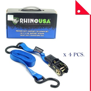 RHINO USA : RHUBEST-RATCHET* สายรัดของเอนกประสงค์ Ratchet Tie Down Straps