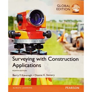 Chulabook|SALE|9781292062006|หนังสือ SURVEYING WITH CONSTRUCTION APPLICATIONS (GLOBAL EDITION)