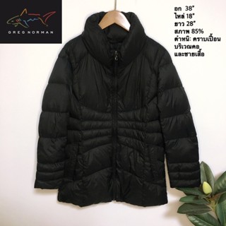 GREG NORMAN เสื้อกันหนาวขนห่าน กันน้ำ Premium Down เบามาก (S-M)