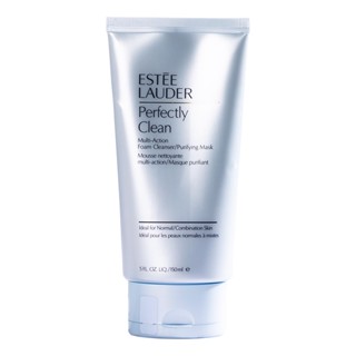 Estee Lauder Pure Brightening Softening Cleanser Deep Cleansing Gentle Blue Cleansing Cleanser 150ml คลีนเซอร์ทําความสะอาดล้ําลึก อ่อนโยน สีฟ้า 150 มล.