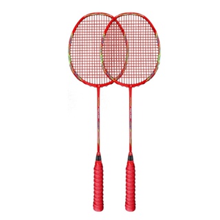 2 PCS Full Carbon Fiber Ultralight Badminton Racket Set Training Sports Equipment Professional Offensive Padel 4U Racket #1