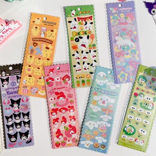 🌟Sanrio Style Sticker สติ๊กเกอร์ซานริโอ้ สติกเกอร์น่ารัก สติกเกอร์พร้อมส่ง คิตตี้ คุโรมิ มายเมโลดี้