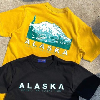 เสื้อลายALASKAสวยๆสุดเท่