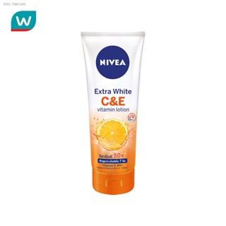 🔥ส่งไวจากไทย🔥Nivea นีเวีย เอ็กซ์ตร้าไวท์ ซีแอนด์อี วิตามิน โลชั่น 180 มล.