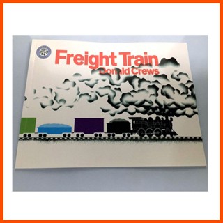 Freight TRAIN By Donald Crew หนังสือภาพภาษาอังกฤษ เพื่อการศึกษา สําหรับเด็ก