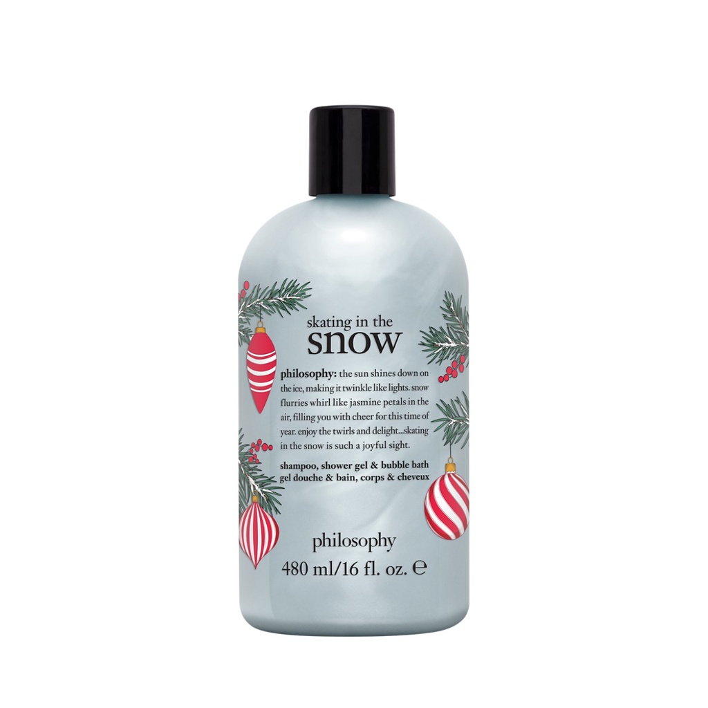 Shopee Thailand - Philosophy Skating in Snow Shampoo, Shower Gel & Bubble Bath 480ml