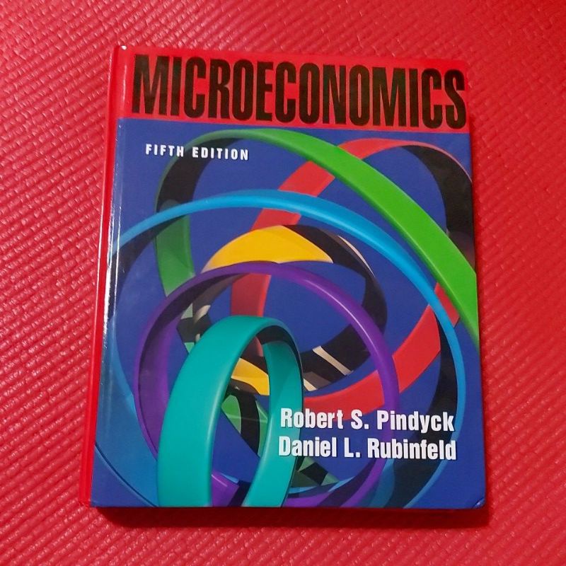 หนังสือ MICROECONOMICS ผู้แต่ง Pindyck และ Rubinfeld ภาษาอังกฤษมือสองสภาพ95% เก็บอย่างดี TEXTBOOK ด้านเศรษฐศาสตร์การเงิน