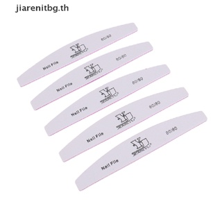 Renbg ตะไบกระดาษทราย สําหรับขัดเล็บ 5 ชิ้น