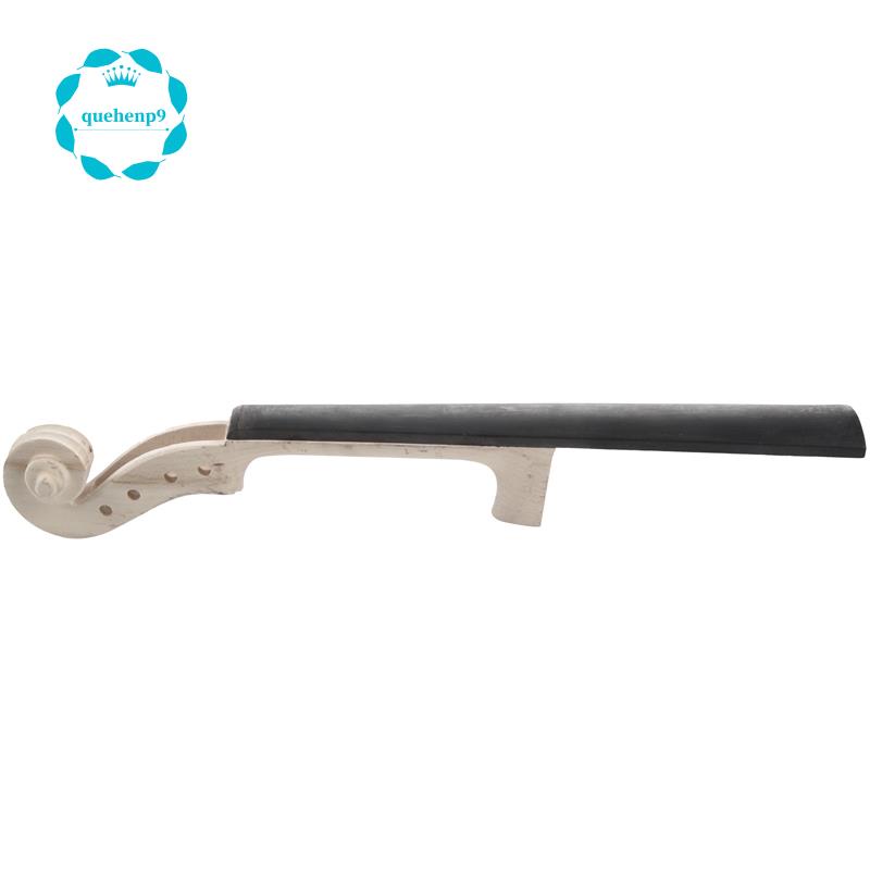 4/4 ขนาด Maple ไวโอลินคอ Ebony Fingerboard ไวโอลิน DIY ชุดมือแกะสลัก Scroll