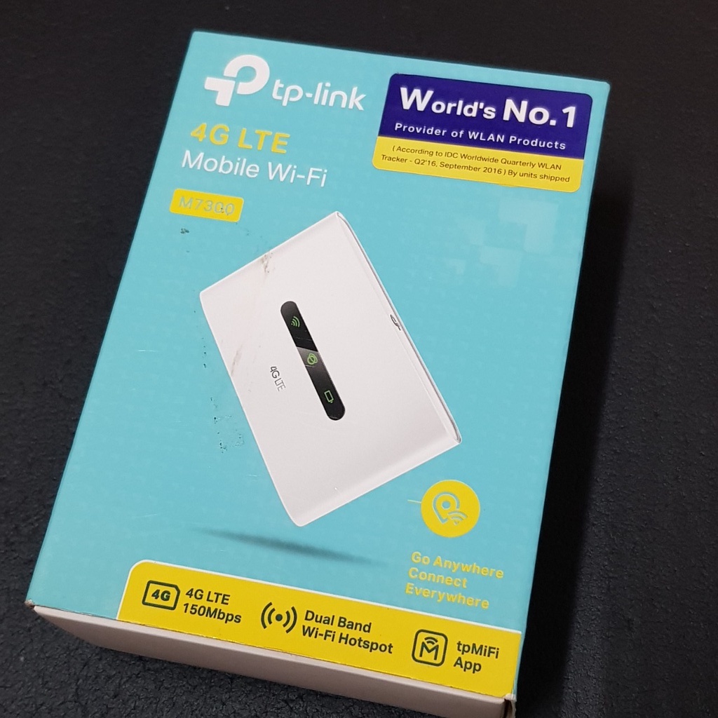 tp-link m7300 4g Pocket WIFI ไวไฟใส่ sim ขนาดพกพา (สินค้ามือสองสภาพสวยมาก)