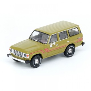 Inno64 IN64-FJ60-OLGR 1/64 TOYOTA LAND CRUISER FJ60 OLIVE GREEN DIECAST SCALE MODEL CAR