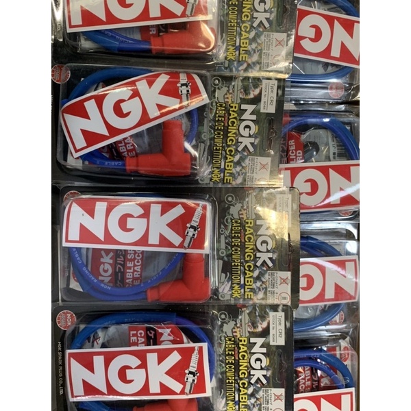 สายหัวเทียนแต่ง #NGK POWER​ CABLE​ #สายหัวเทียนแต่ง #สายคอล์ยหัวเทียนพร้อมปลั๊กหัวเทียน #ปลั๊กหัวเที