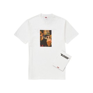 SLUM LTD - Supreme "Blessed" Full Bundle WhiteT-shirt