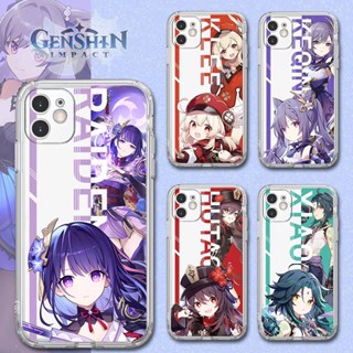เคสโทรศัพท์มือถือ สําหรับ Realme 5 5i 5S 6i C3 7 8 Pro 9i C11 C20 C21Y C25 C25S C17 7i C13 221208 เคสโทรศัพท์มือถือ แบบใส พิมพ์ลายธีม Genshin Impact Game สําหรับเล่นเกม