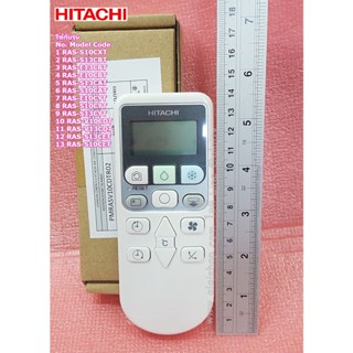 อะไหล่แท้ศูนย์/รีโมทเครื่องปรับอากาศฮิตาชิ/Remot/Hitachi/PMRAS-V10CDT*R02