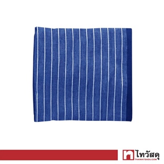 KASSA HOME ผ้าขนหนูเช็ดหน้า รุ่น LC1901C-N.BL ขนาด 34 x 34 ซม. สีน้ำเงิน