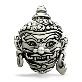 OHM Beads รุ่น Yaksha - Silver 925 Charm เครื่องประดับ บีด เงิน เแก้ว จี้ สร้อย กำไล OHMThailand