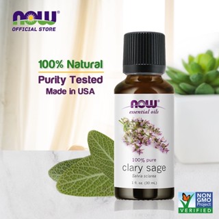 Now Foods, Essential Oils, Clary Sage, 1 fl oz (30 ml)