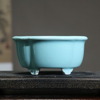 Jingdezhen กระถางดอกไม้เซรามิค เคลือบเงา สีสันสดใส สไตล์จีน และญี่ปุ่น