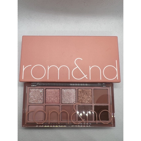 Rom&nd Better Than Palette 7.5 g แท้ 💯อายแชโดว์พาเลทดวงตาจากโรแมนด์ รอมแอนด์เอ็นดี กลิตเตอร์ Eyeshad