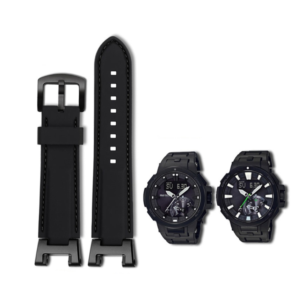 สายนาฬิกาข้อมือเรซิ่น สําหรับ Casio PROTREK PRW-7000FC 7000 7000X Series