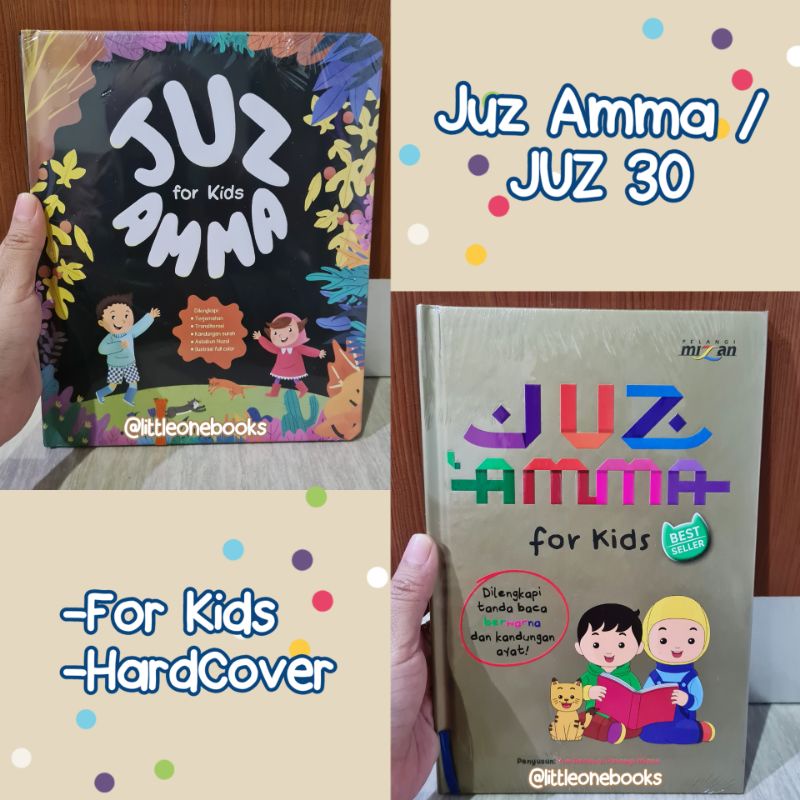 Juz Amma for Kids - ปกแข็ง / หนังสือเด็กอิสลาม / Al Quran juz 30 / Mizan Tahfidz book juz 30