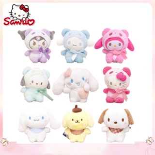 ตุ๊กตาฟิกเกอร์ อนิเมะญี่ปุ่น Sanrio Kuromi My Melody Cinnamoroll น่ารัก ของขวัญ สําหรับตกแต่งห้องเด็กผู้หญิง