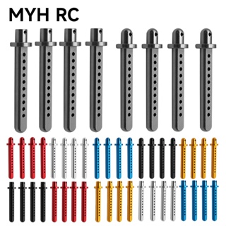 Myhrc เมาท์ขาตั้งโลหะ พร้อมคลิป R สําหรับอัพเกรดรถไต่หินบังคับ 1/10 Axial SCX10