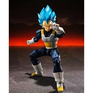 โมเดลดราก้อนบอล SHF Super Blue Vegeta Saiyan