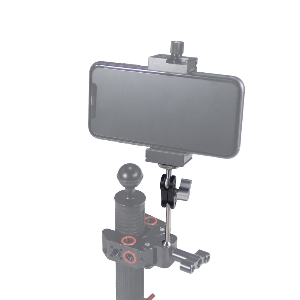 ขาตั้งกล้องวิดีโอ สกรู 1/4 นิ้ว CNC สําหรับกล้อง SLR ไฟ LED ไมโครโฟน