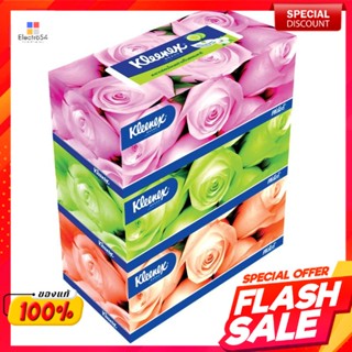 คลีเน็กซ์ กระดาษชำระ ลายดอกไม้ 140 แผ่น แพ็ค 3Kleenex Toilet Paper Flower Pattern 140 Sheets Pack 3