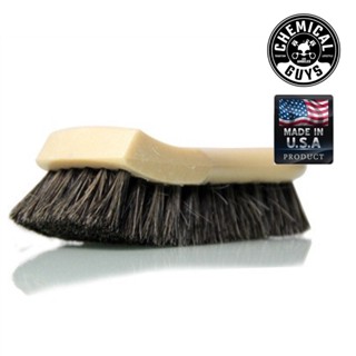 Long Horse Hair Brush : Chemicalguys แปรงขนม้าแท้ สำหรับเบาะหนัง อุปกรณิหนังต่างๆ