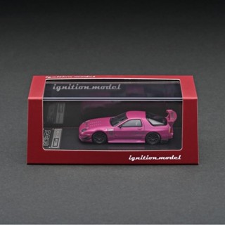 Ignition Model IG2499 1/64 MAZDA RX-7 FC3S RE AMEMIYA MATTE PURPLE METALLIC DIECAST SCALE MODEL CAR