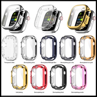 Zevaret ตัวป้องกันหน้าจอนาฬิกาแบบเต็มหน้าฝาครอบกันชนสําหรับ Iwatch8 Ultra 49mm All-in-one เคสป้องกัน