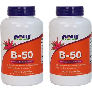 🇺🇸 Now Foods B-50, 250 Veg Capsules