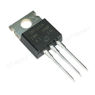 IRF1404 Mosfet มอสเฟต ภาคจ่ายไฟแอมป์รถยนต์ ยี่ห้อ IR