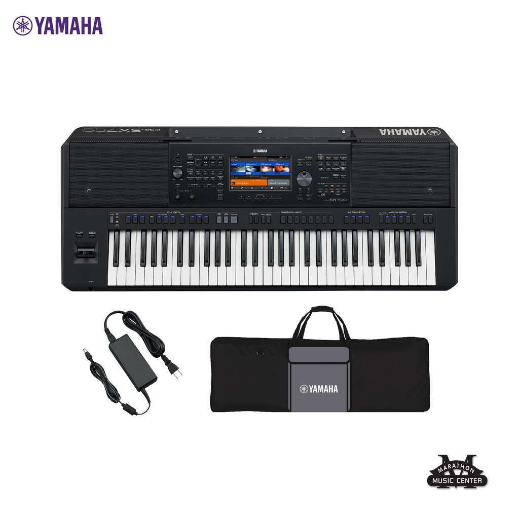 คีย์บอร์ด ยามาฮ่า PSR SX700 YAMAHA Arranger Workstation แถมอะแดปเตอร์+กระเป๋า