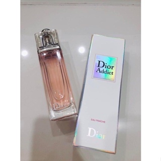 DIOR ADDICT  ▪️ 100 ml  ▪️ INBOX  ไม่ซีล ▪️ ส่งฟรี  1300.-