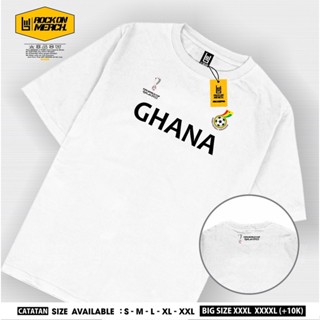 Adult T-Shirt Qatar World Cup 2022 GHANA GANA Fifa World Cup Qatar Boys Girls Jersey Shirt-Rock On