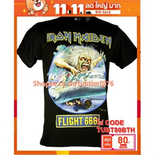 เสื้อวง Iron Maiden เสื้อวงดังๆ วินเทจ เสื้อวินเทจ ไอเอิร์นเมเดน ไอร่อน IRN1052