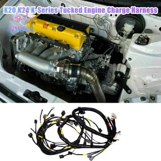 สายรัดเครื่องยนต์ K20 K24 K-Series สําหรับ Honda Acura K-Swap Integra CRX EK EG Civic EP3 01-05 RSX 02-04