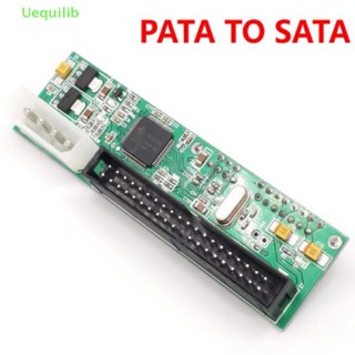 Uequilib อะแดปเตอร์แปลง Sata เป็น Pata IDE Plug&amp;Play 7+15 Pin 3.5/2.5 Sata HDD ใหม่